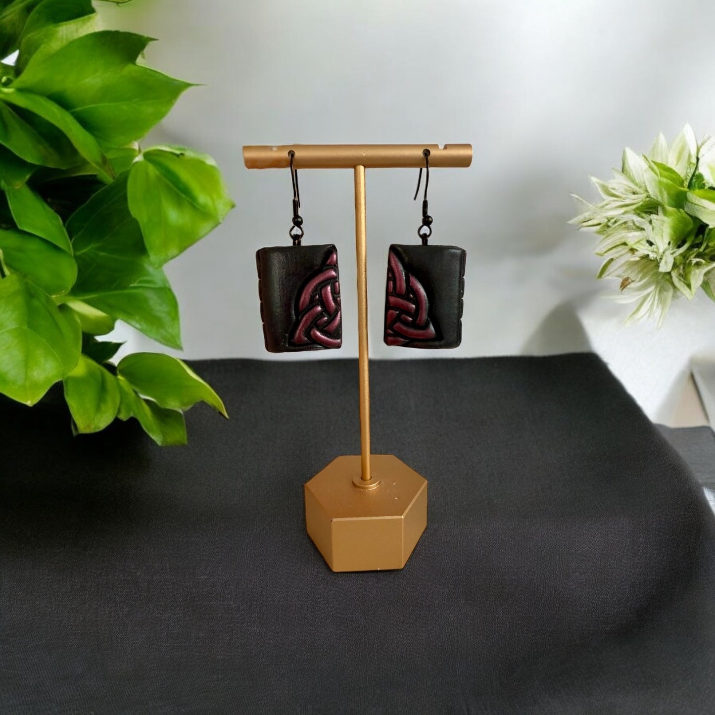 You Hex Me Tiny Spell Book Earrings