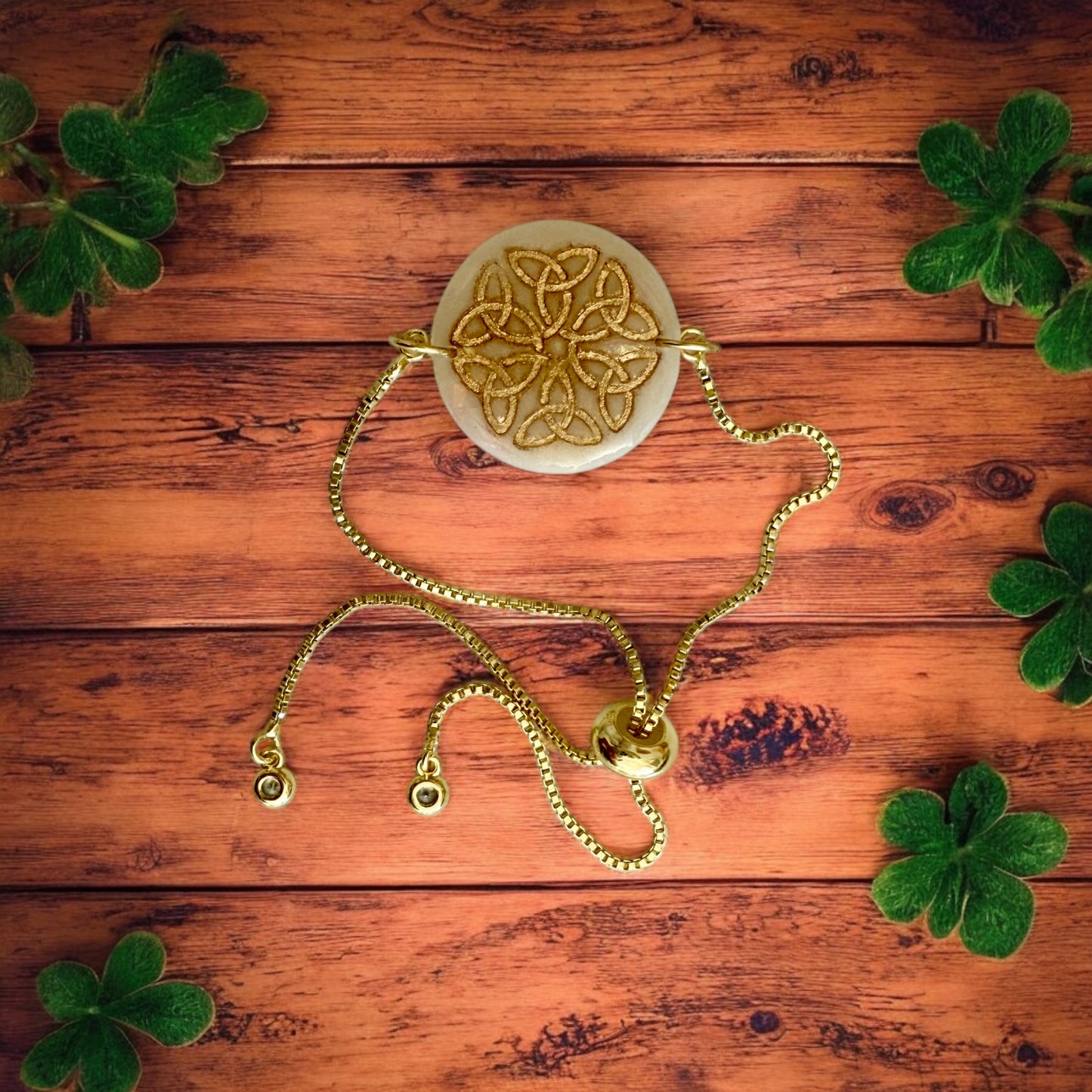 Celtic Knot Adjustable Bracelet