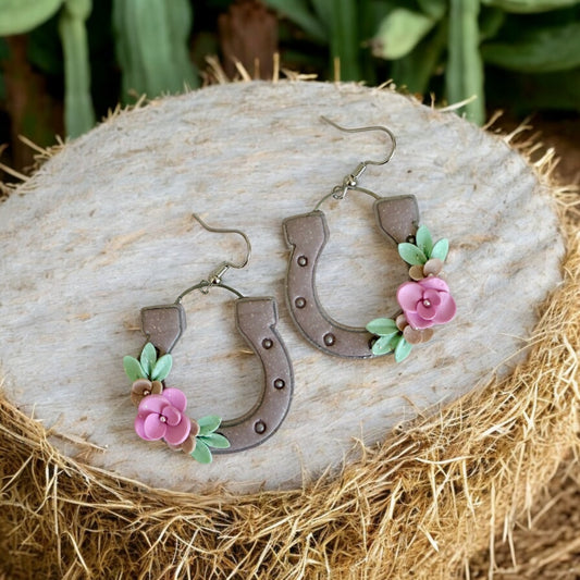 Lucky Horseshoe Dangles